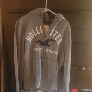Hollister Heather Gray Hoodie